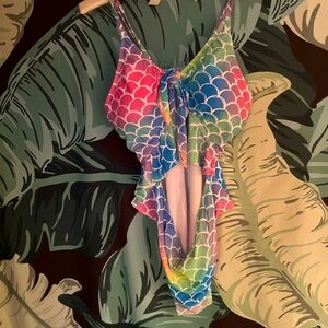 Mermaid cutout one piece